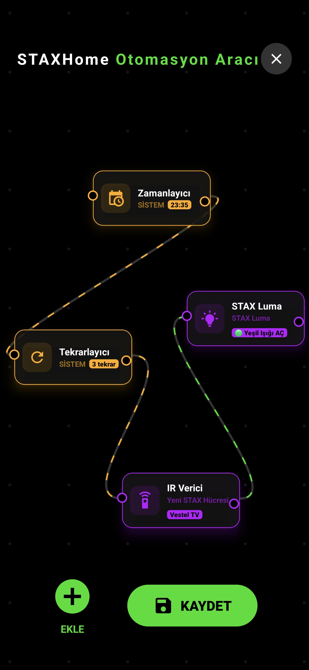 Node Editor Arayüzü